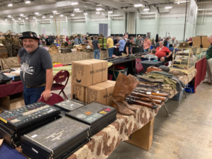 Military Collection booth side 1