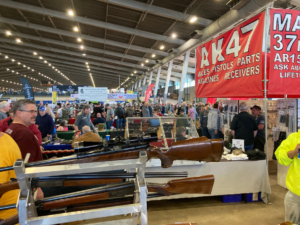 booths at the tulsa gun show 2023