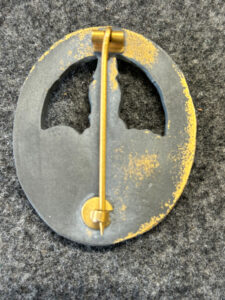 Anti-Partisan Badge Backside