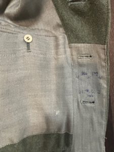 M44 Field Blouse inside details